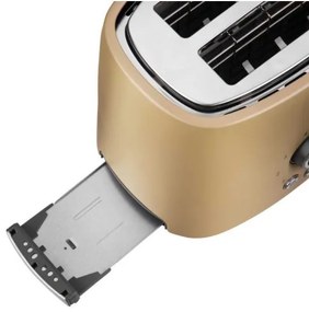 Sencor - 2 szeletes kenyérpirító melegítőrácssal 1000W/230V bézs