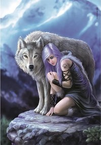 Anne Stokes Protector 1000 db-os Compact puzzle Clementoni