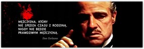 Poszterek 200x66 Don Vito Corleone God Fat