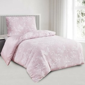 Alabama rózsaszínű jacquard ágynemű, 140 x 200 cm, 70 x 90 cm