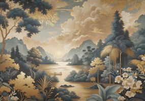 Fotótapéta - Arany tó (147x102 cm)