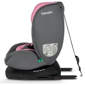 Lionelo BASTIAAN i-Size autósülés 40-150 cm szürke/rózsaszín