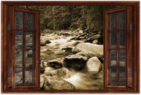 Poszterek 90x60 Tátra Lengyel hegyek Kilátás