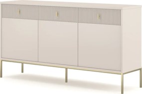 Komód MAGGIORE MA03 3 ajtó/3 fiók kasmír/arany