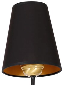 Fali lámpa VICTORIA 1xE27/60W/230V fekete