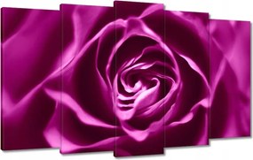 Vászonkép 100x60 Lila rózsa Makrofotó