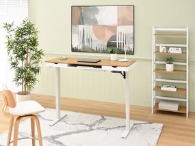 PC asztal Osto 140 (fehér tölgy + fekete). 1109838
