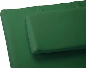 Párna készlet nyugágyhoz 2 db DIVERO - zöld sötét