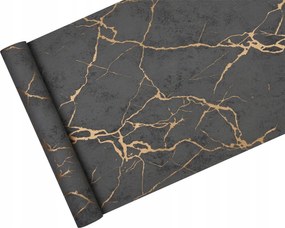 Tapéta grafit kő márvány vakolat Réz damil Vinyl Flizelin