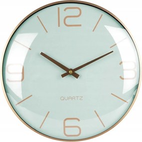 Dekoratív falióra falra akasztható Menta Arany 30 cm