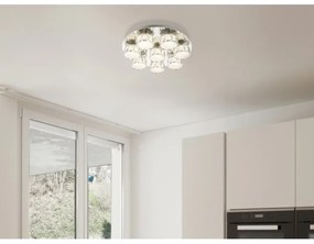 Globo 49350D5 - LED Dimmelhető mennyezeti lámpa AMUR LED/64W/230V 4000K átm. 50 cm