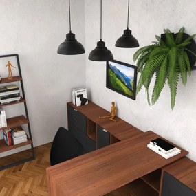 Csillár zsinóron SVEN 3xE27/15W/230V fekete