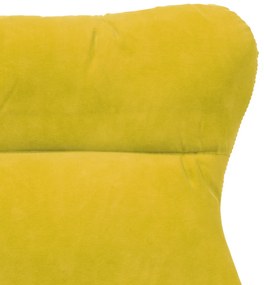 Relaxáló Szék Sárga Velúr