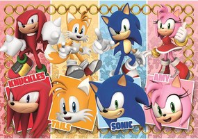 Sonic a sündisznó Characters 60 db-os maxi puzzle Clementoni