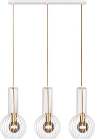 KAJA K-4526 ARVI WHITE Fehér Színű Függeszték 3xE27 15W IP20