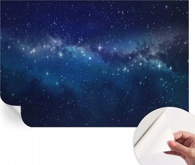 Öntapadós fotótapéta Nappaliba és Hálószobába Csillagos éjszaka 104x70 cm