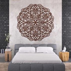 Fából készült mandala, falfestmény | TERRONY