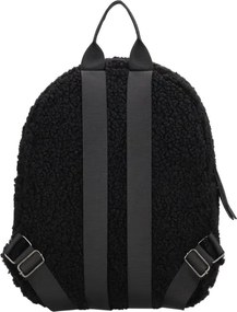 Fekete puha gyerek hátizsák „Furry”