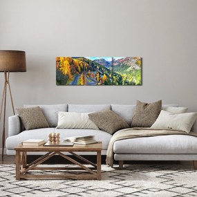 Kép - Maláj átjáró (órával) (90x30 cm)