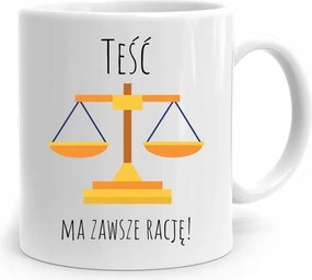 Ajándék Bögre Az Apósnak Mindig Igaza Van A fényképes nyomattal