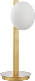 Dar Lighting modern asztali lámpa tauri fehér arany dartau4235