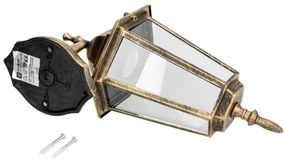 Kültéri fali lámpa 1xE27/60W/230V IP44 arany