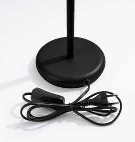 Sollux SL.1586 - Asztali lámpa KARBON 1xGU10/10W/230V fekete