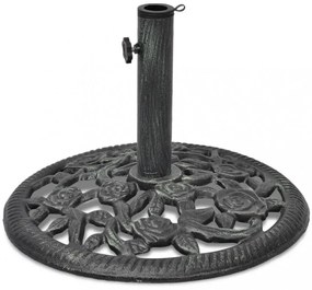 öntött vas napernyő talp 12 kg 48 cm