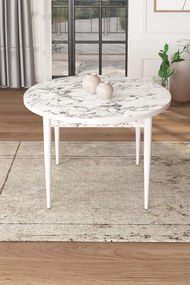 Tor - White Marble, White