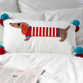 Pamutkeverék gyerek párna 50x33 cm Sausage Dog – Rex London