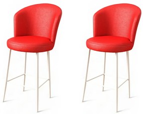 Uras Red and White bárszék szett, 2 db, 2 db