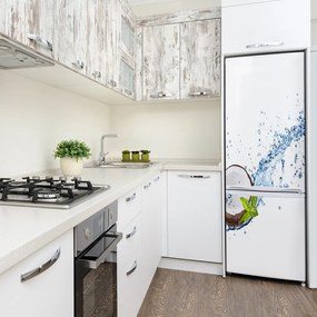 Dekor matrica hűtőre Kókuszdió FridgeStick-70x190-f-85744184