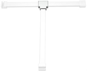 Zuhanyfal távtartóhoz T-idom