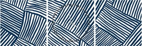 Kép - 3D vonal (órával) (90x30 cm)