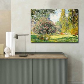 Dekoratív vászonfestmény, tájkép, 70 x 100 cm