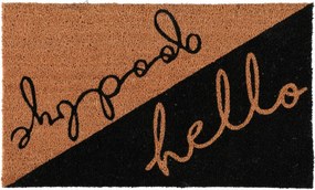 Lábtörlő 45 X 75 CM Barna Otthoni Használatra