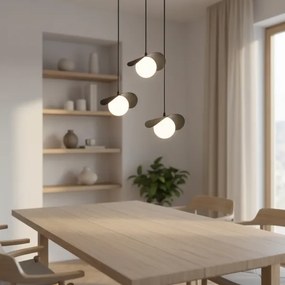 RITUAL kábellel függeszthető csillár 3xG9/8W/230V fekete