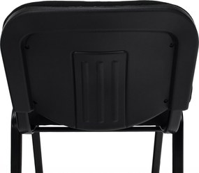 Irodai szék, fekete, ISO ECO