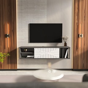 Teo Floating - Anthracite, White