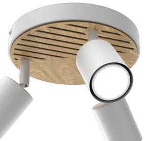 Spotlámpa TERRA 3xGU10/8W/230V fehér/tölgy
