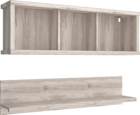 Fali polc 120, nairobi gesztenye, JESI NEW