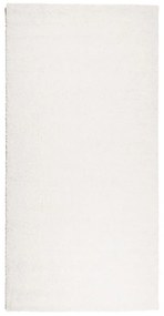 PAMPLONA krémszínű magas szálú bolyhos modern szőnyeg 100x200cm