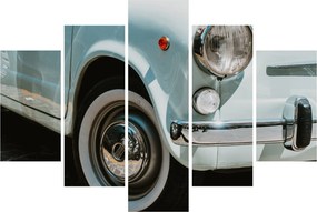 Kép - Fiat retro autó (150x105 cm)