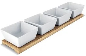 Lamart LT9020 Bamboo 5-részes tálalószett, 38 x 9 cm