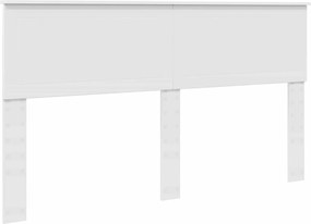 vidaXL Fejtámla Fehér 160 cm Faanyag