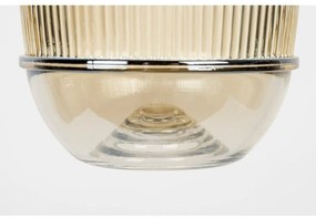 Aranyszínű függőlámpa üveg búrával ø 12 cm Robin - White Label