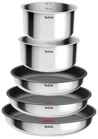 Alumínium edény készlet 6 db-os INGENIO Cook Eat L881S604 – Tefal
