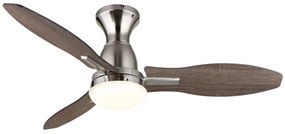 Globo Gale 03671N távirányítós mennyezeti ventilátoros lámpa, 22W LED, 3000K-4500K-6000K, 1897 lm