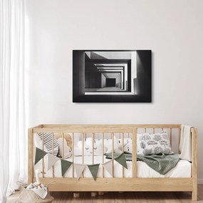 Kép - Négyzet alakú alagút (90x60 cm)