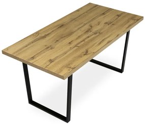 Étkezőasztal 160x80cm,Tölgy Színben, HT-R5216 oak